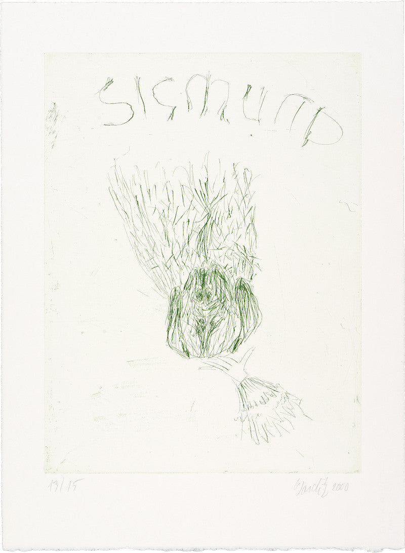 Georg Baselitz: Wittelsbacher Schwan (Wittelsbach Swan)