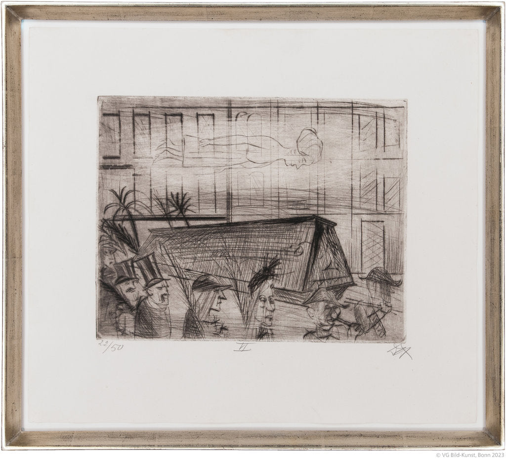 Otto Dix: Begräbnis