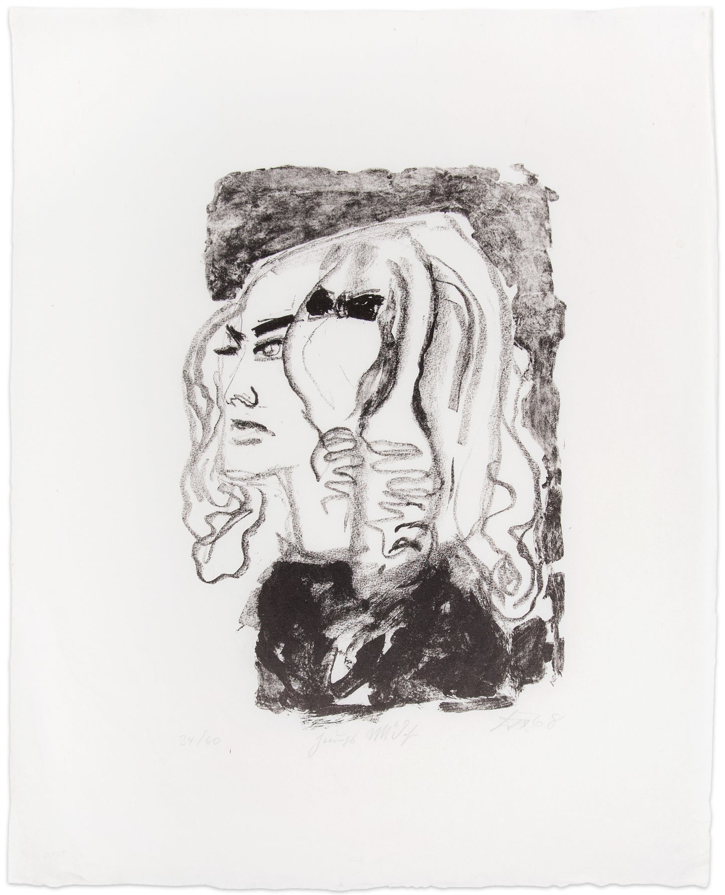 Otto Dix: Junges Mädchen (Young girl)