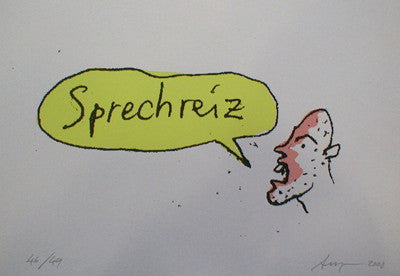 Peter Angermann: Sprechreiz