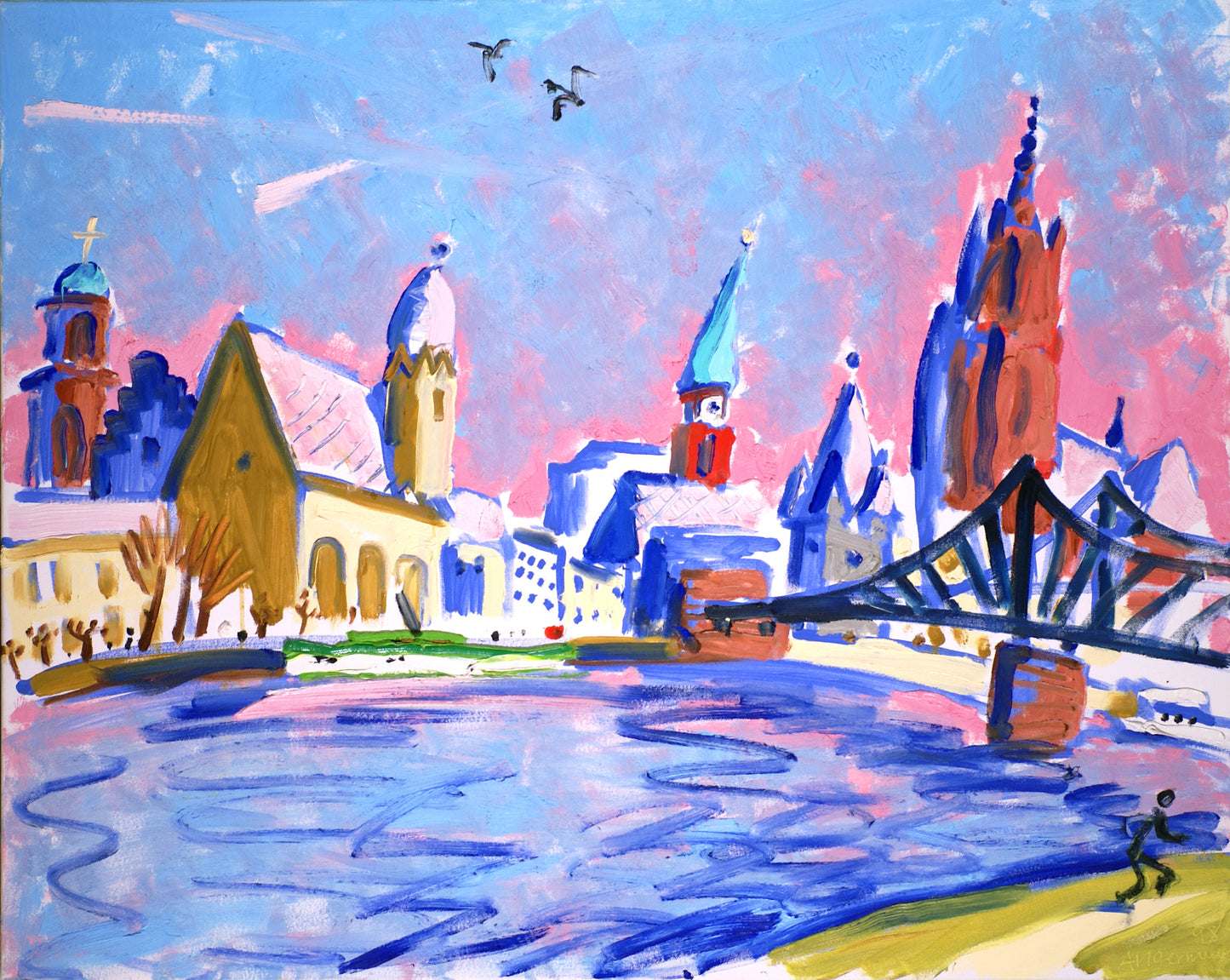 Peter Angermann: Frankfurt I