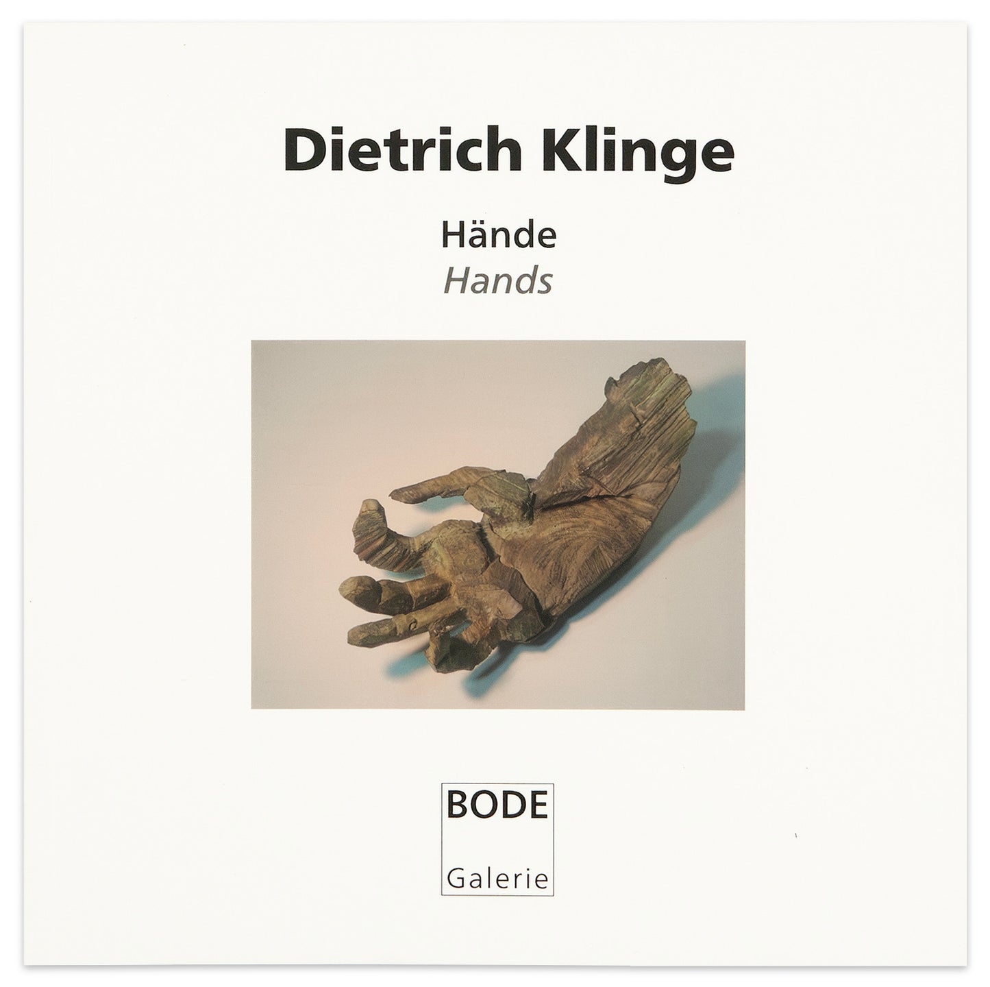 Dietrich Klinge: Hände - Katalog