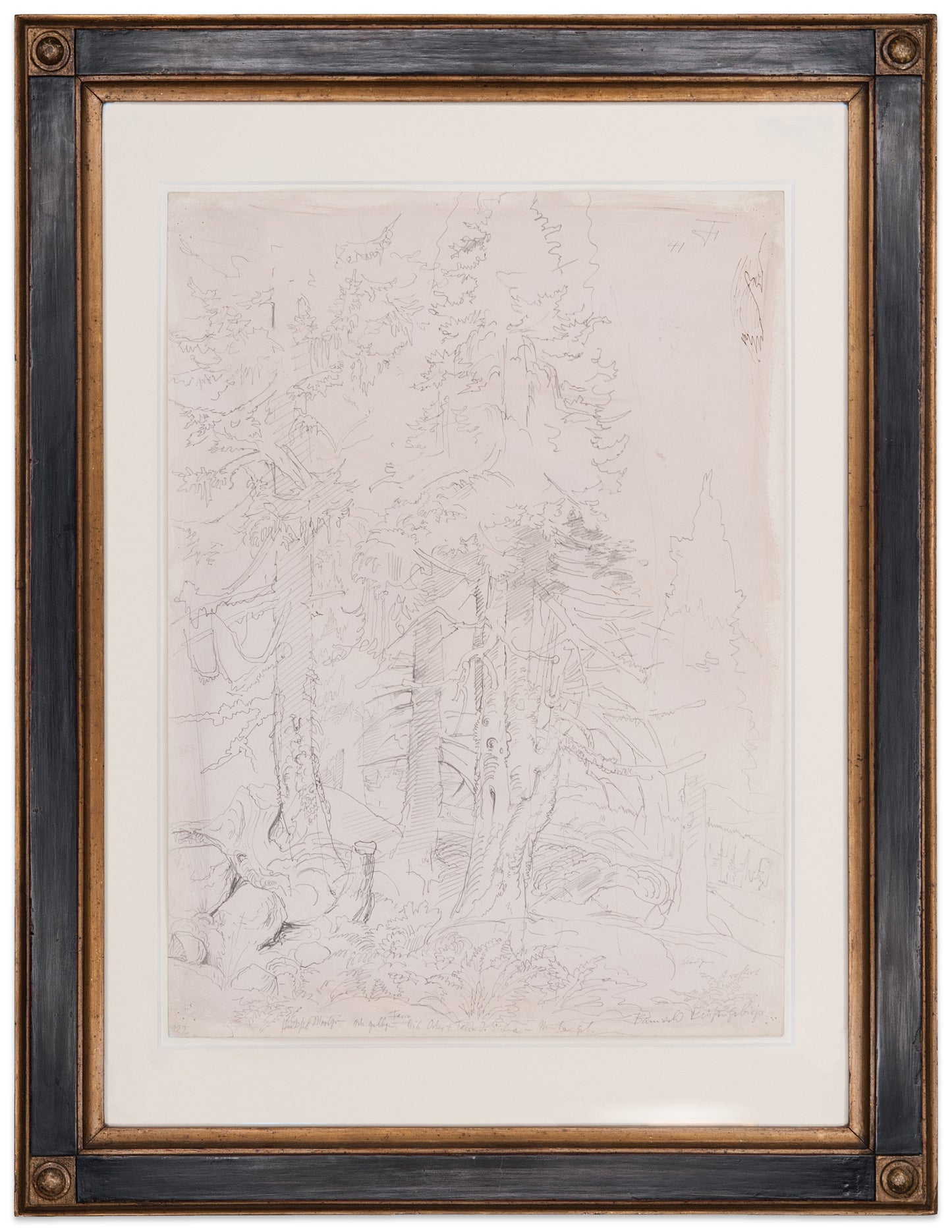 Otto Dix: Bannwald Riesengebirge (Krkonoše Forest)