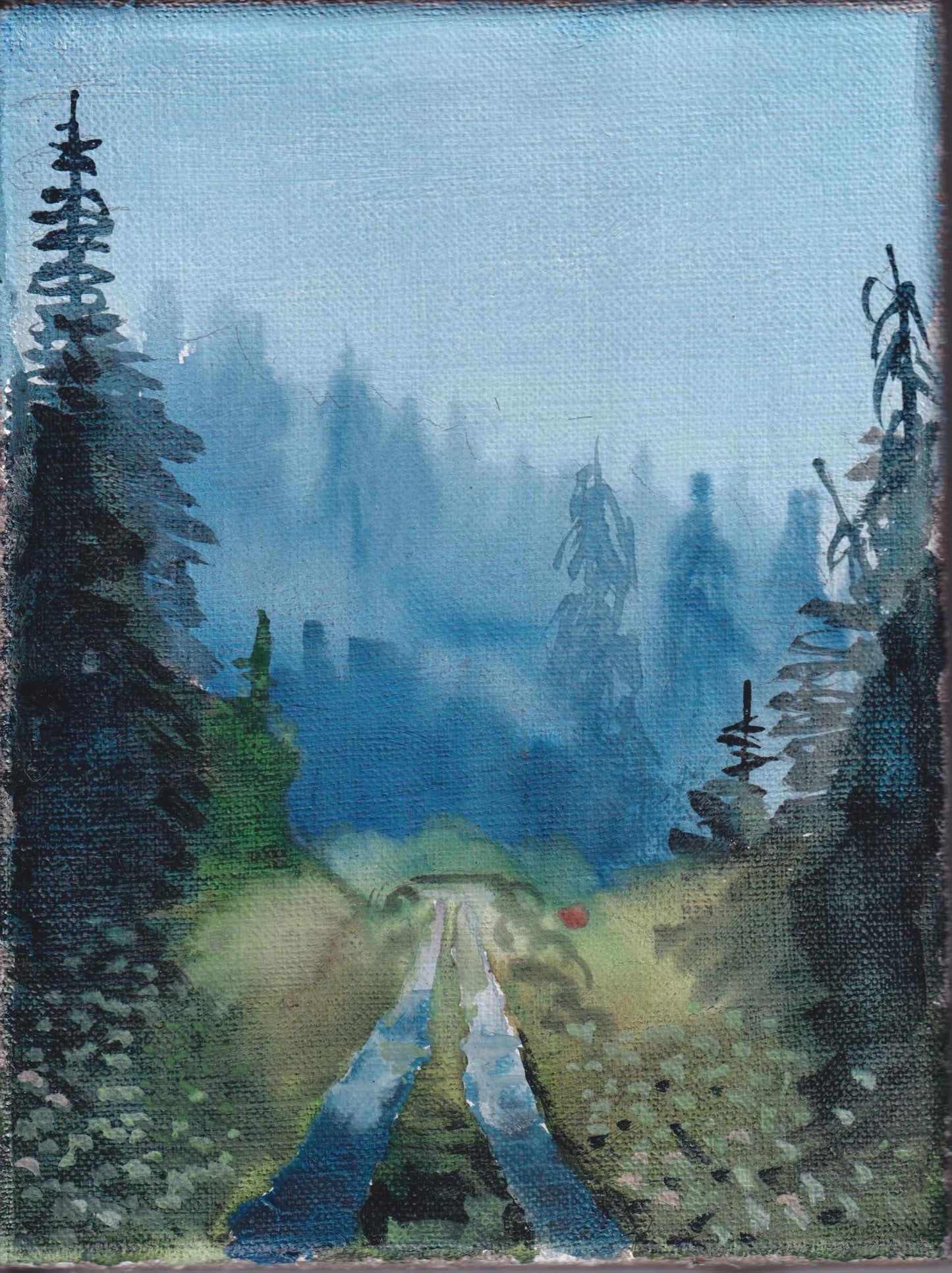 Jochen Pankrath: kleiner Waldweg