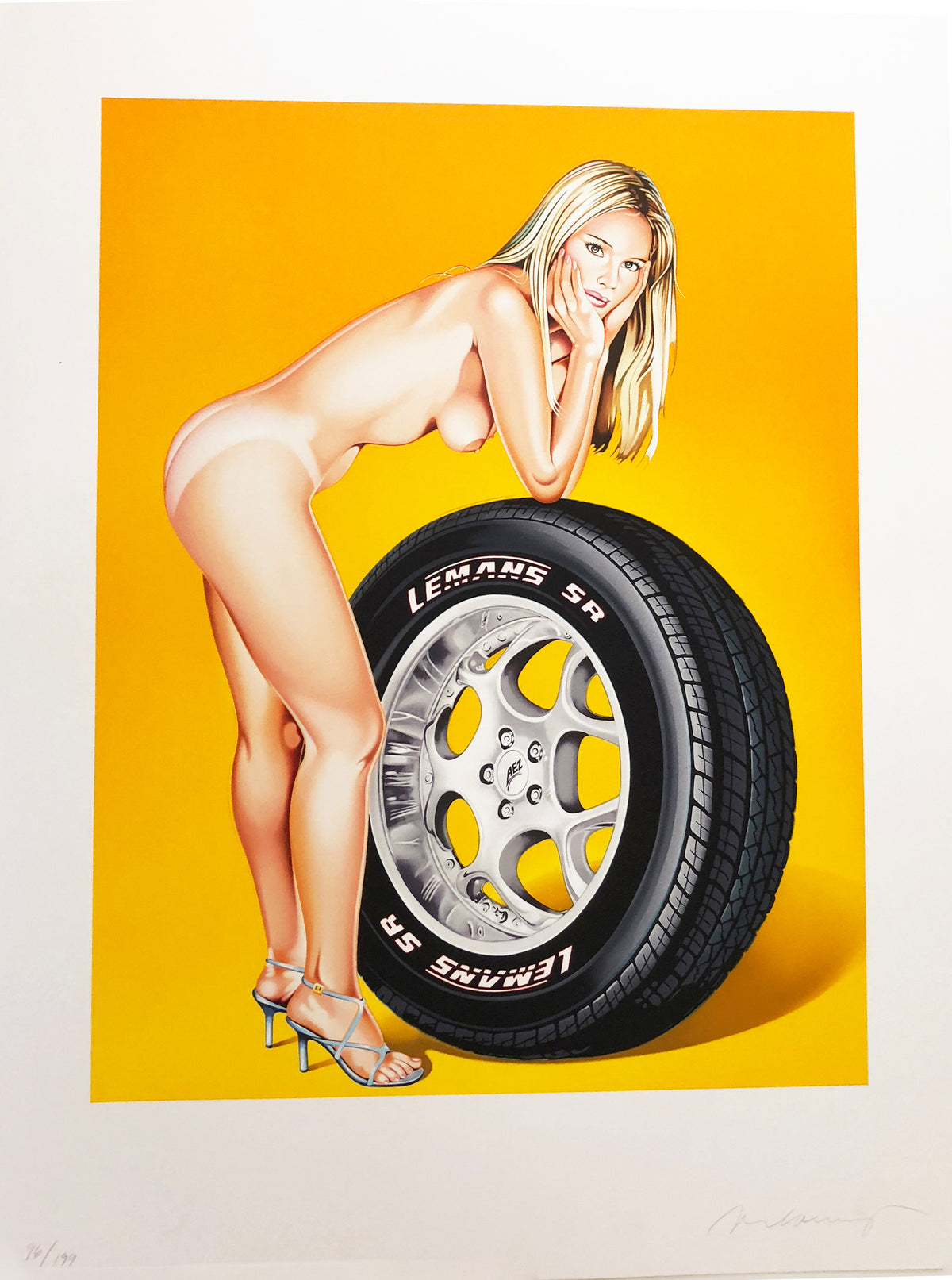 Mel Ramos: Tyra Tire