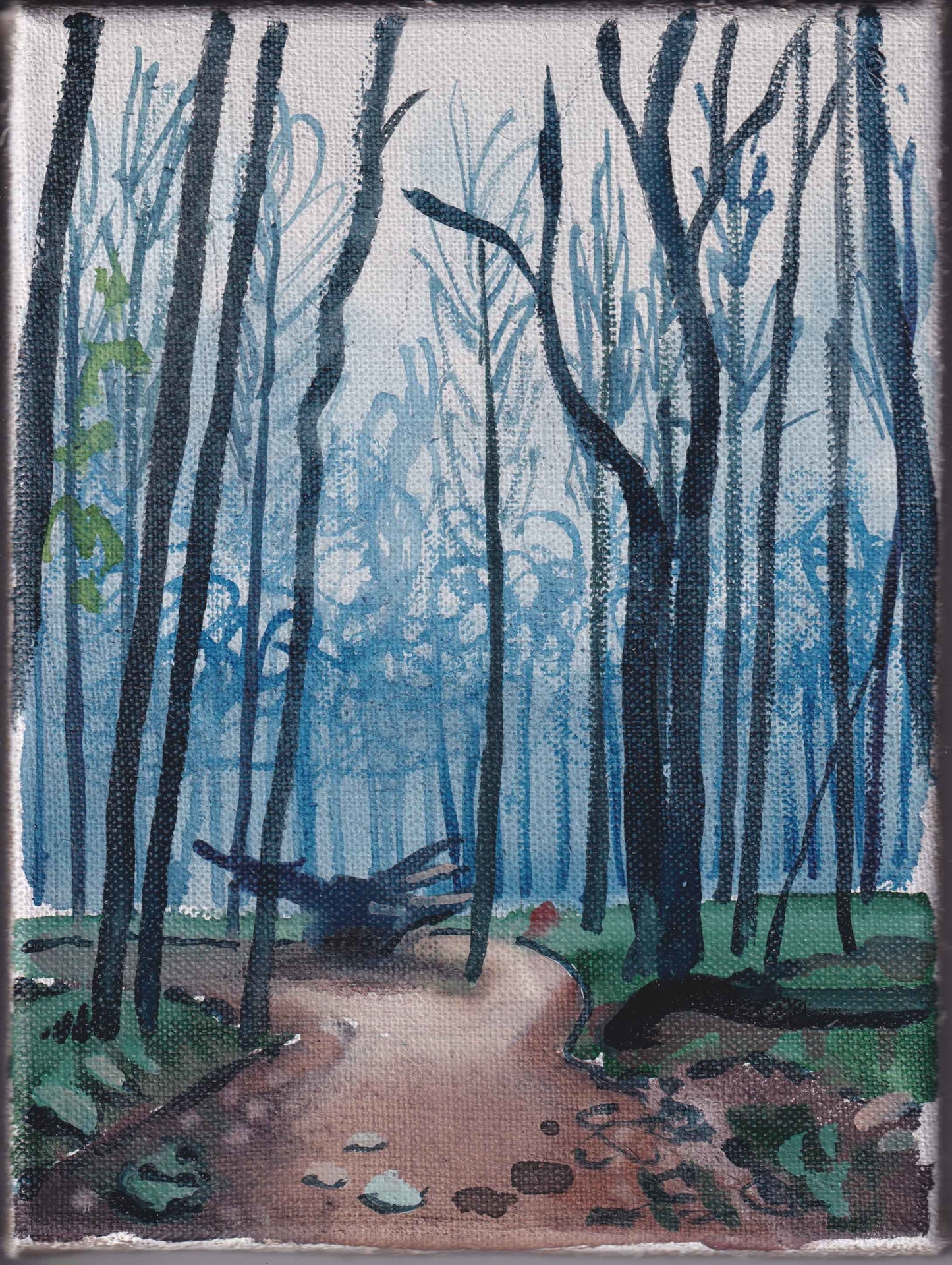 Jochen Pankrath: kleiner Waldweg IV