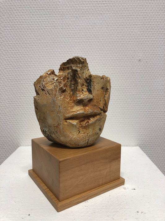 Dietrich Klinge: Kopf 349 mit Eichensockel