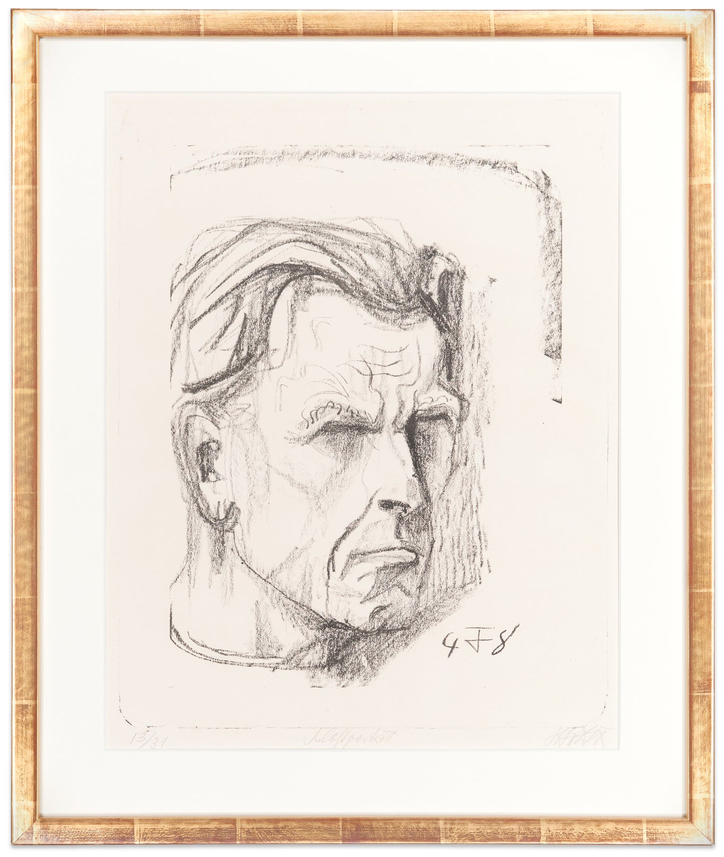 Otto Dix: Selbstbildnis VII (Self-portrait VII)