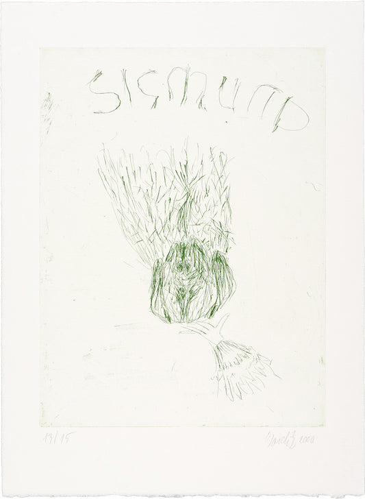Georg Baselitz: Wittelsbacher Schwan (Wittelsbach Swan)