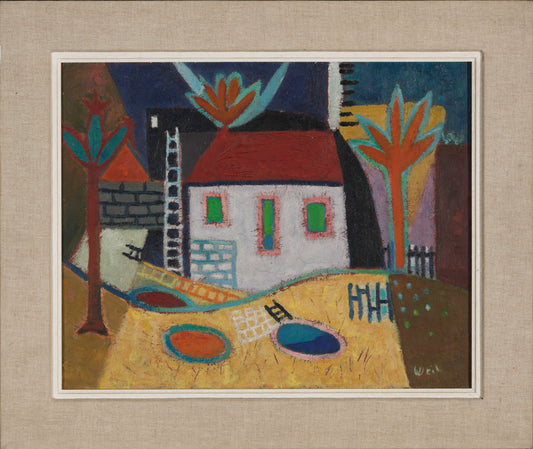 Ernst Weil: Kleine Baustelle (Kleines Haus im Frühling)