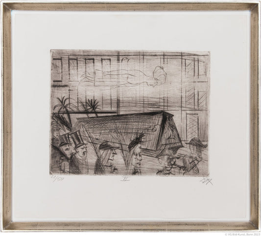 Otto Dix: Begräbnis