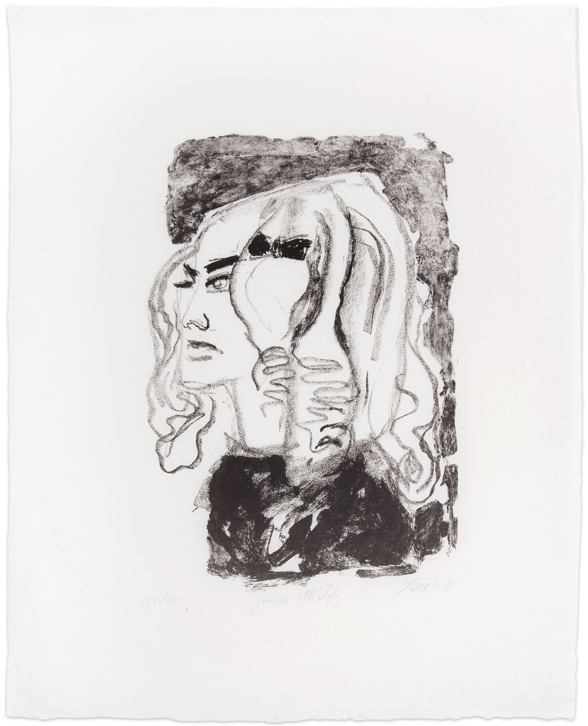 Otto Dix: Junges Mädchen (Young girl)