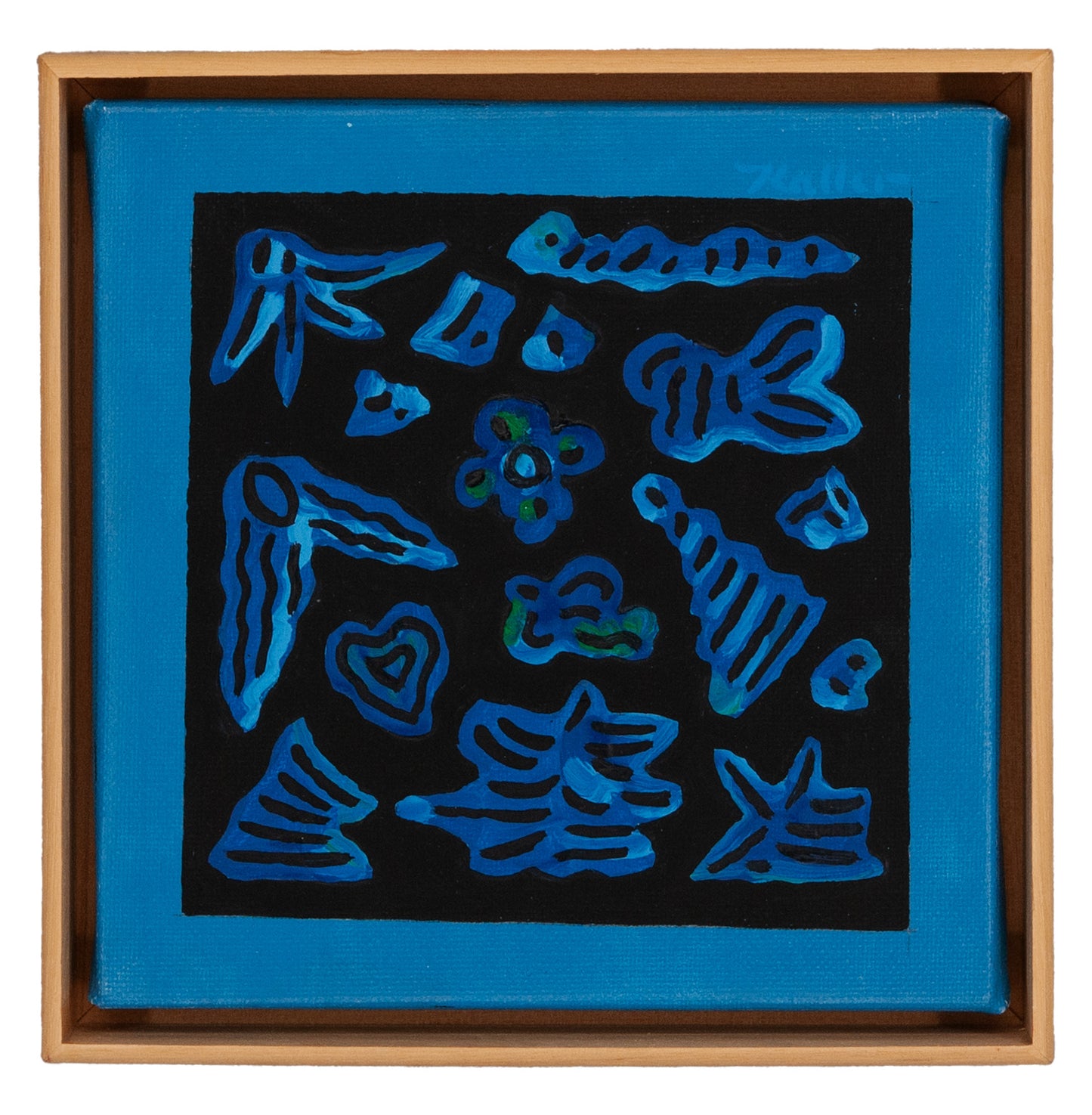 Udo Kaller: Blaue Muscheln