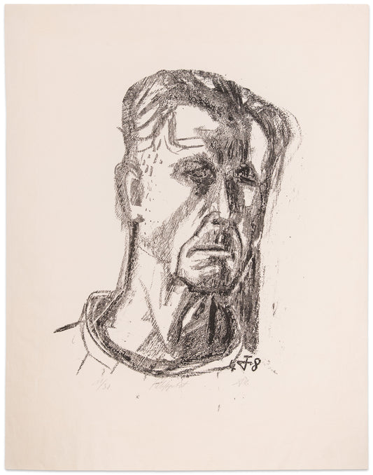 Otto Dix: Selbstbildnis VI (Self-portrait VI)