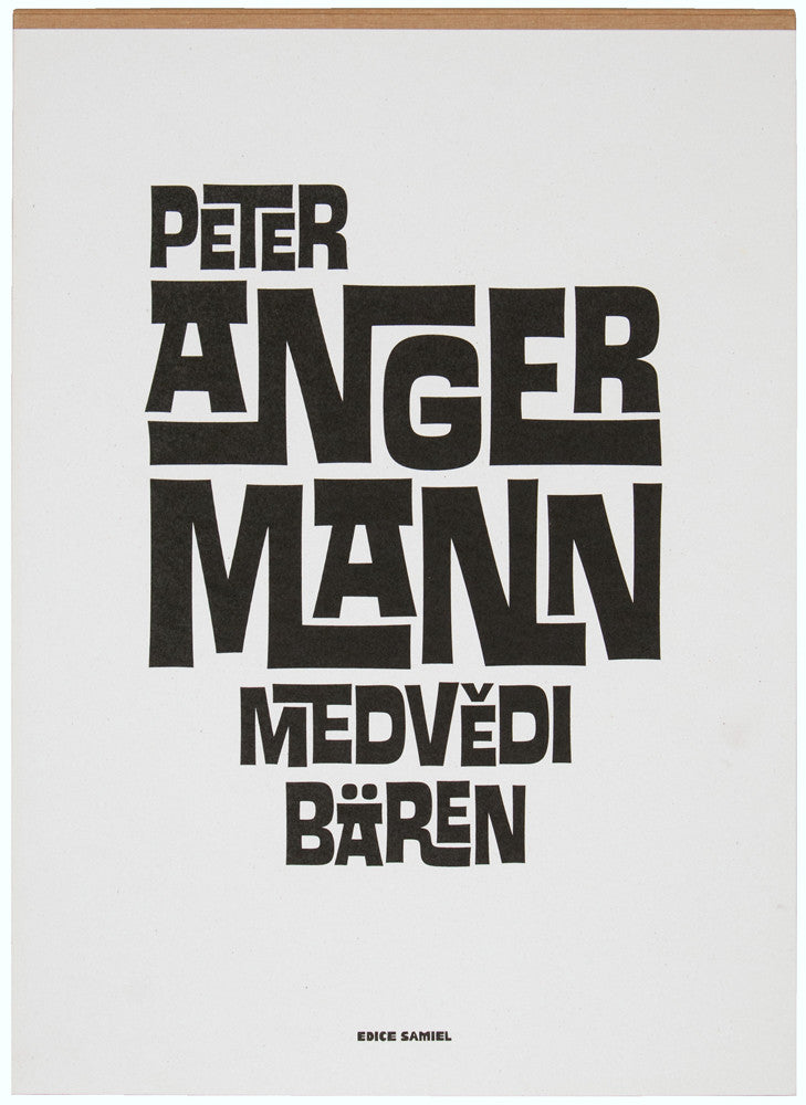 Peter Angermann: Siebdruckmappe "Medvedi"