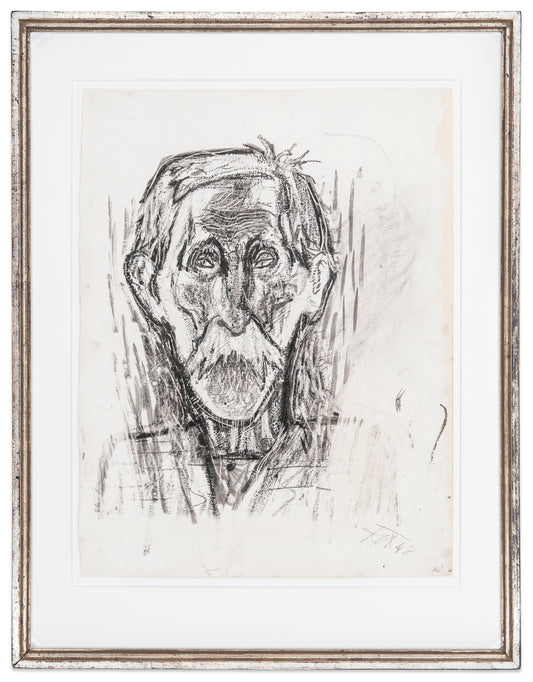 Otto Dix: Alter Fischer (von vorn) (Old fisherman [from the front])