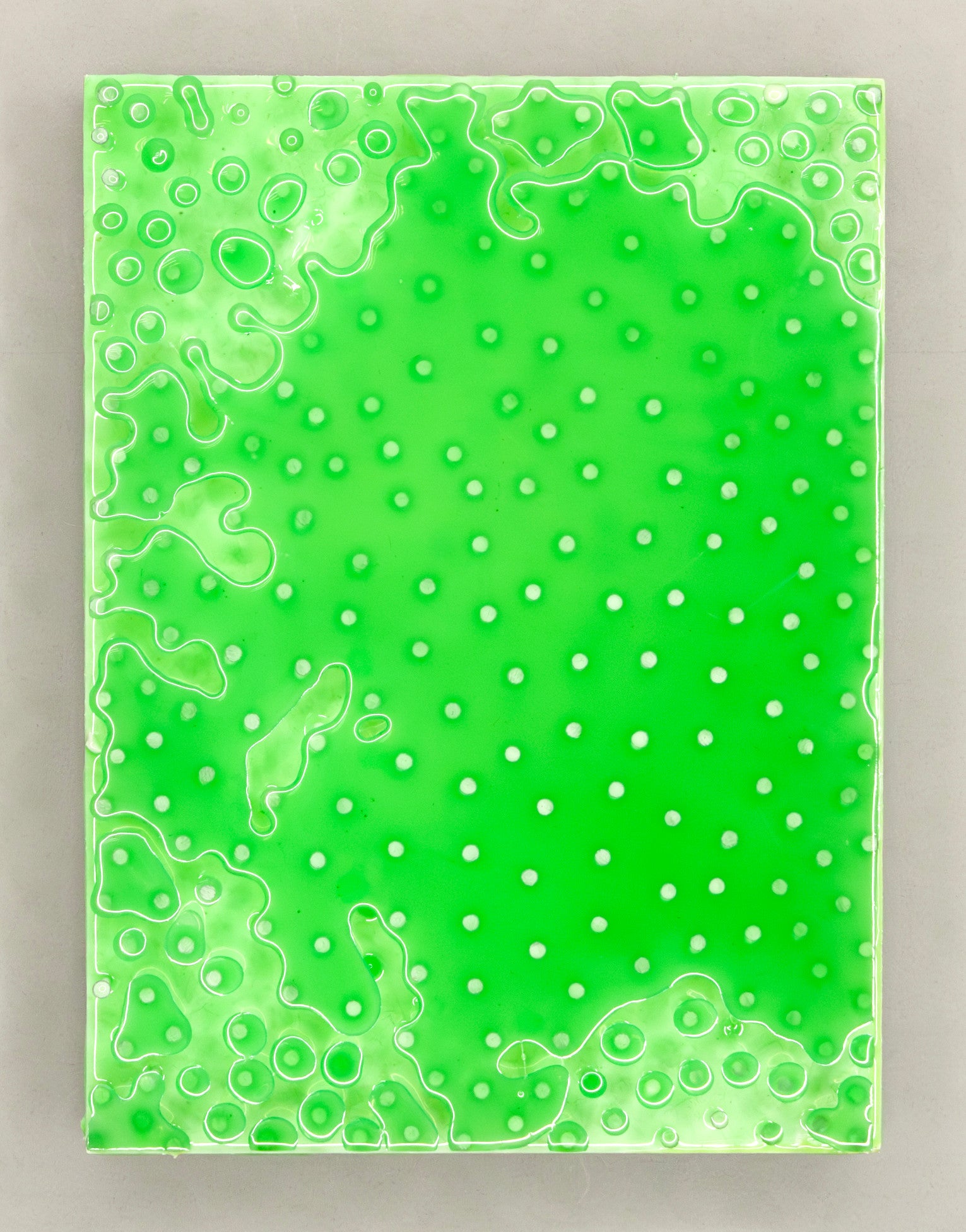 Willi Siber: Tafelobjekt - Nagelbild