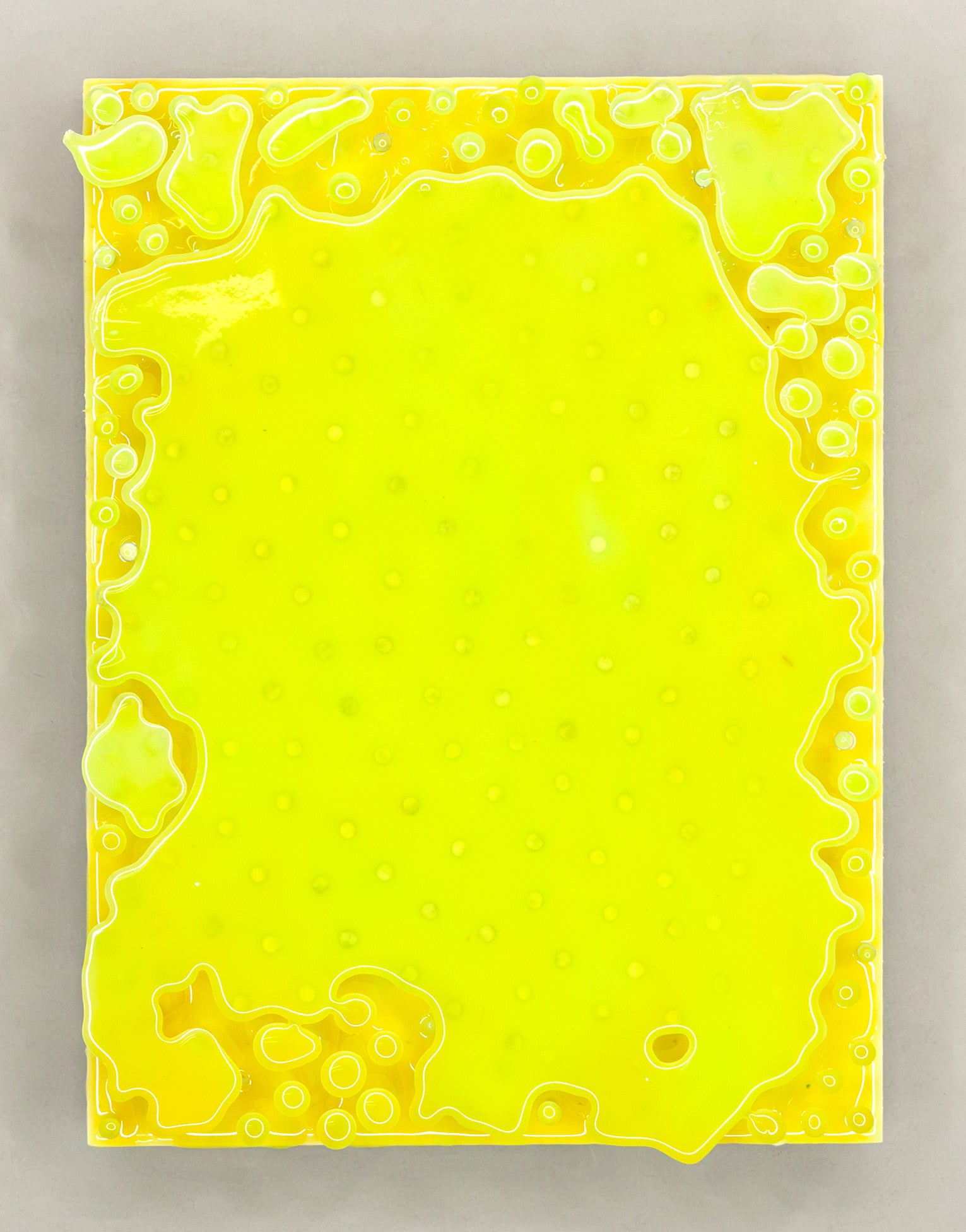 Willi Siber: Tafelobjekt - Nagelbild