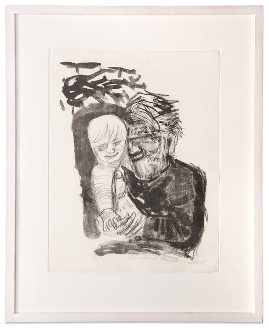 Otto Dix: Selbstportrait mit Mariella (Self-portrait with Mariella)