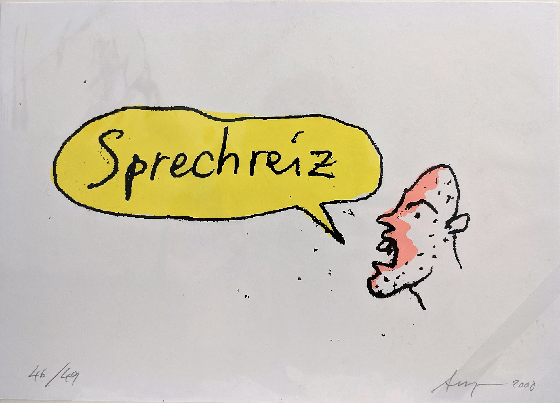 Peter Angermann: Sprechreiz