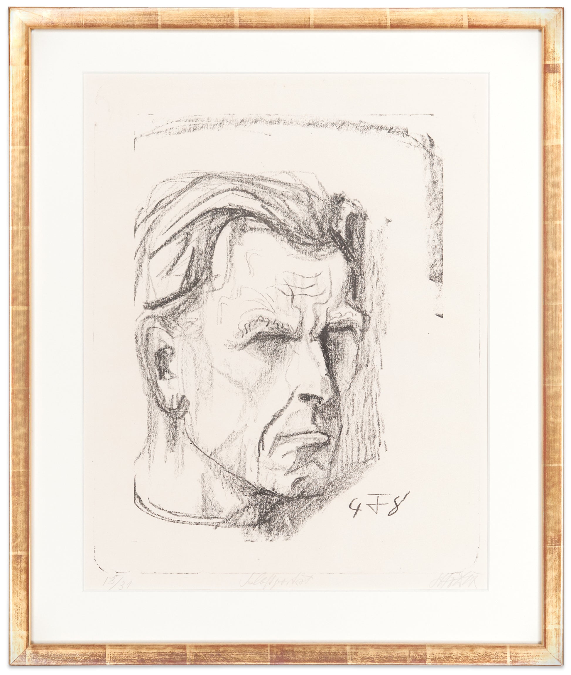 Otto Dix: Selbstbildnis VII (Self-portrait VII)