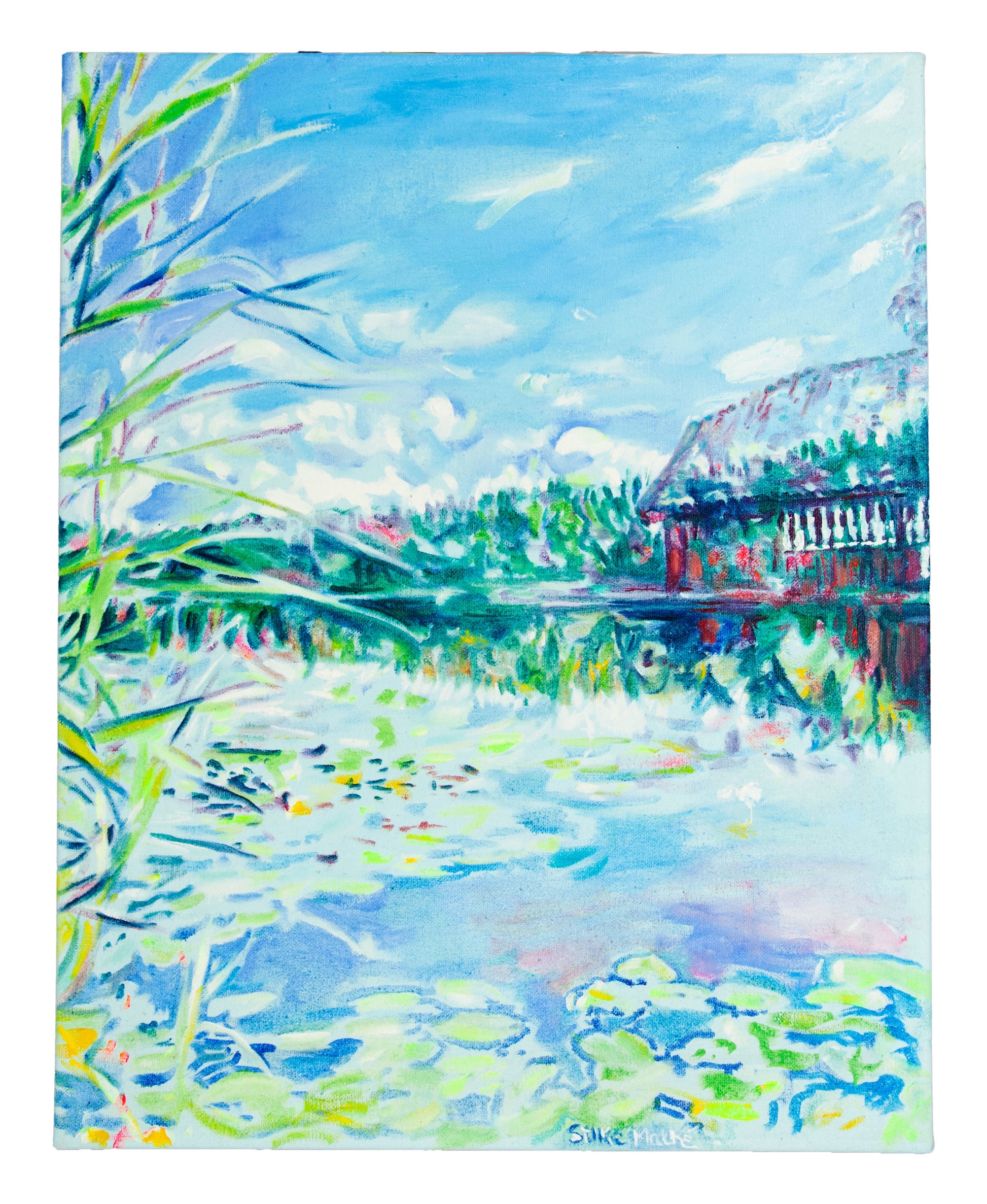 Silke Mathé: Norwegian farmhouse