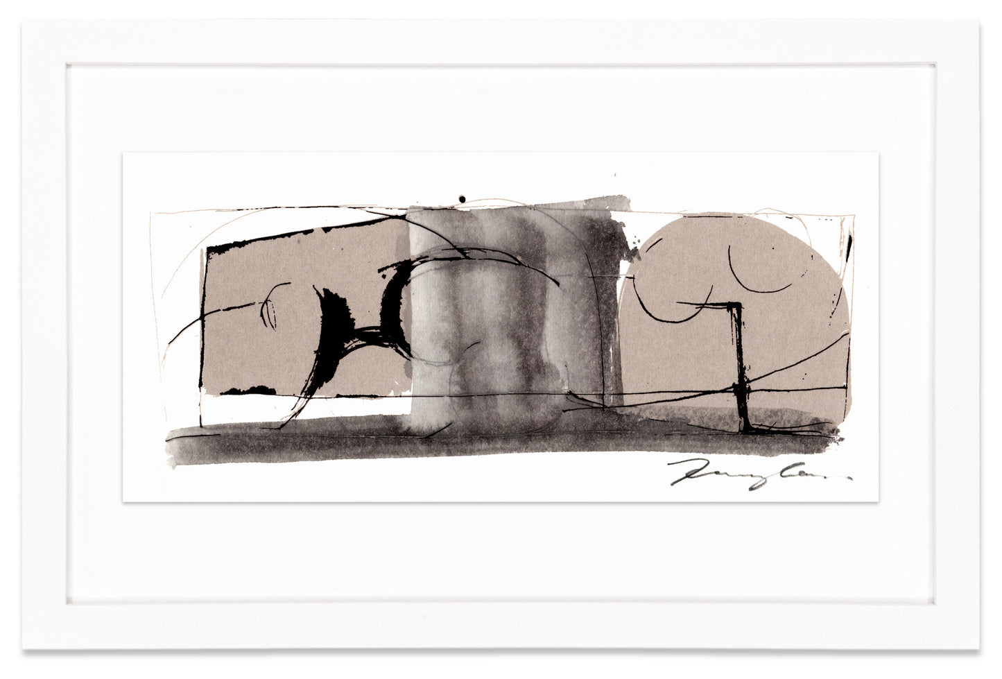 Thomas Junghans: liegender Akt (reclining nude)