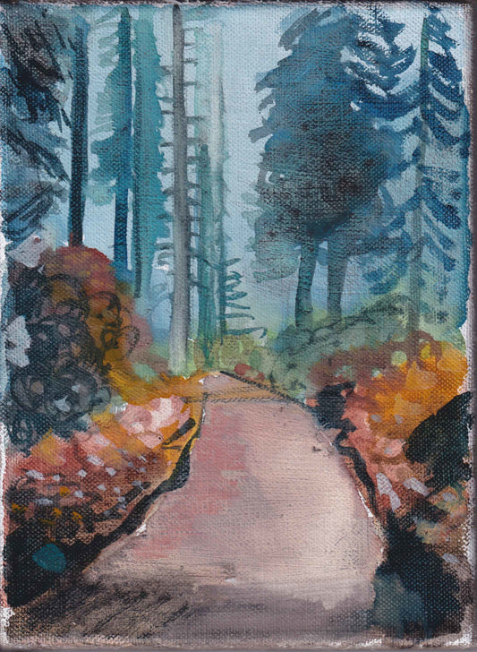 Jochen Pankrath: kleiner Waldweg II