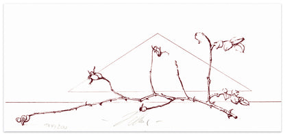 Wolfgang Zelmer: Hagebuttenzweig (Rosehip branch)