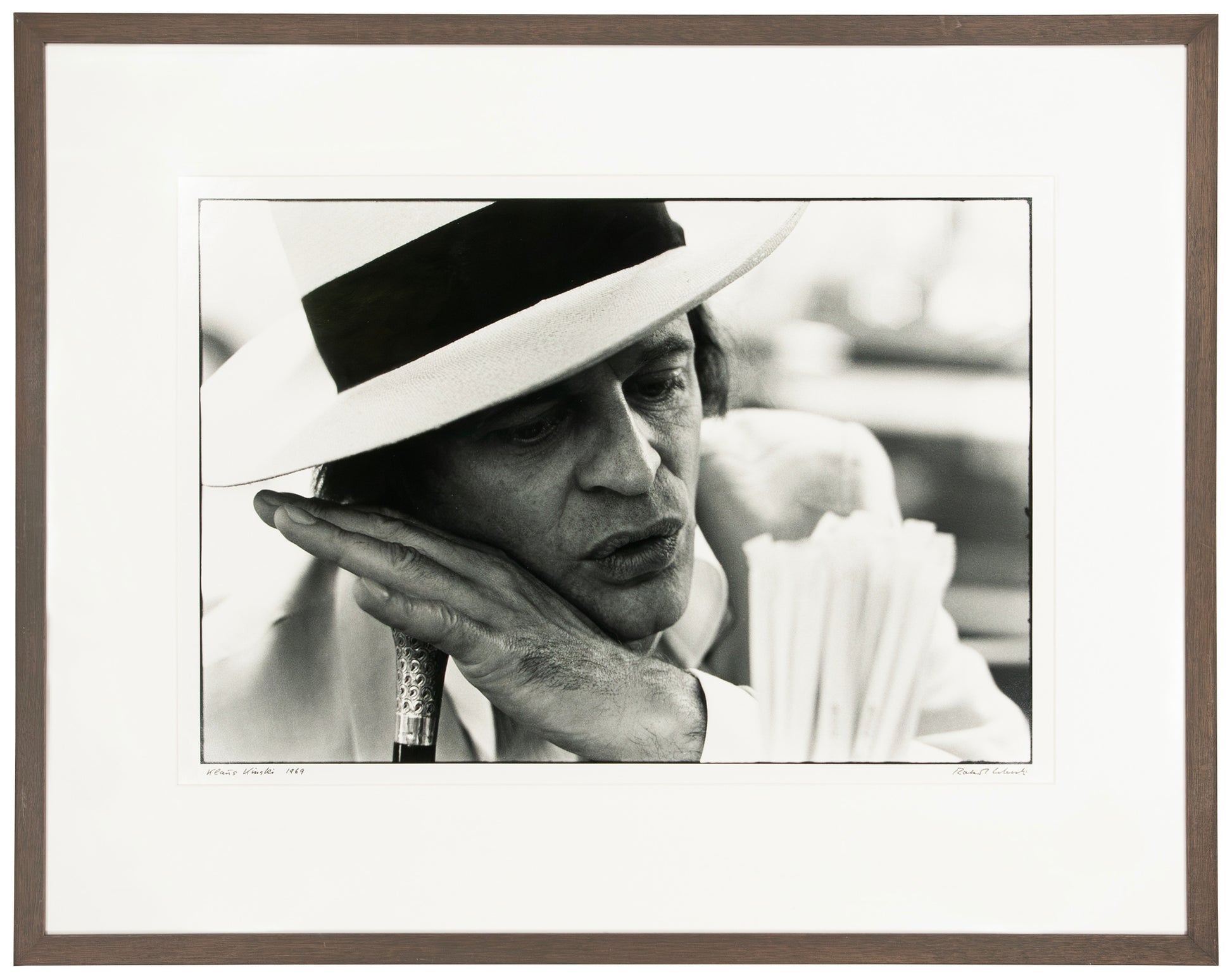Robert Lebeck: Klaus Kinski, Rom 1969