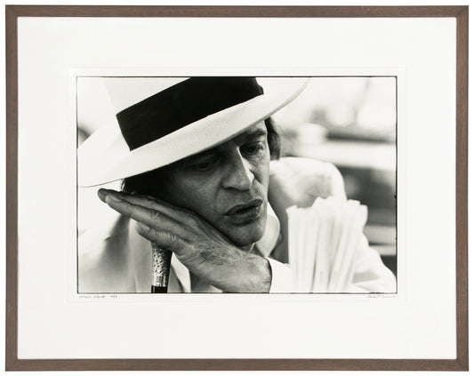Robert Lebeck: Klaus Kinski, Rom 1969